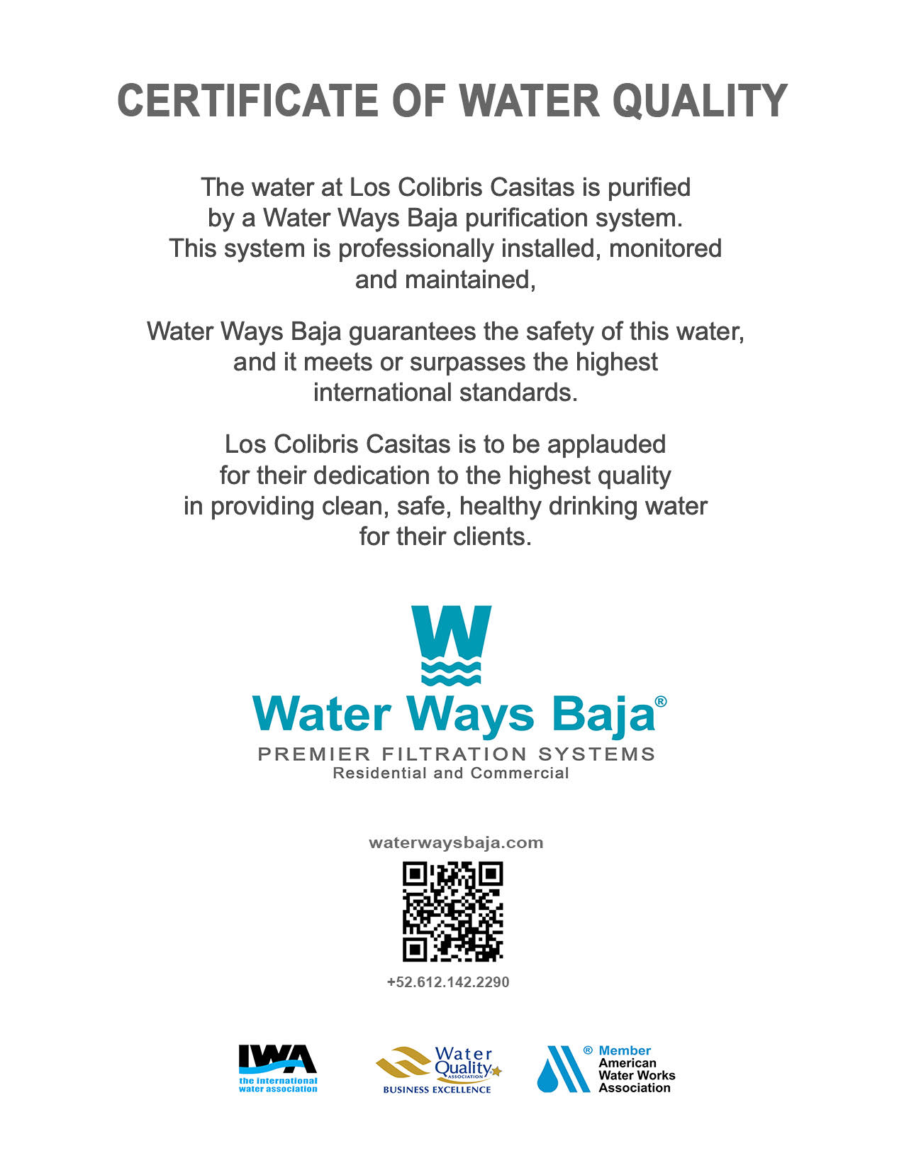 Water Filtration