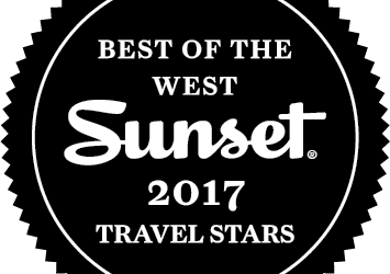 TOSEA es el ganador del premio Travel Star Best of the West de la revista Sunset.